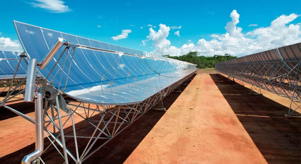 Termosolar de Canales parabólicos